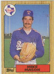 1987 Topps Baseball Cards      646     Mike Mason